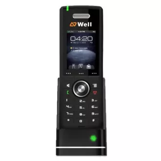 WELL RTX8630 IP DECT ručka pro RTX8660,2" bar.LCD,8 prog.tl.