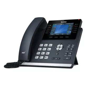 Yealink SIP-T46U SIP telefon, PoE, 4,3" 480x272 LCD, 27 prog.tl.,2xUSB, Gig Yealink SIP-T46U SIP telefon, PoE, 4,3" 480x272 LCD, 27 prog.tl.,2xUSB, Gig