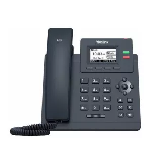 Yealink SIP-T31G SIP telefon, PoE, 2,3" 132x64 podsv. LCD, x SIP úč., GigE