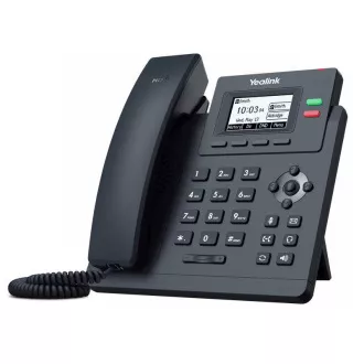 Yealink SIP-T31G SIP telefon, PoE, 2,3" 132x64 podsv. LCD, x SIP úč., GigE