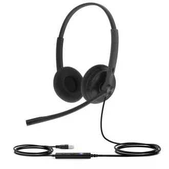 Yealink UH34 Lite Dual náhlavní souprava na obě uši s USB konektorem pro Teams Yealink UH34 Lite Dual náhlavní souprava na obě uši s USB konektorem pro Teams