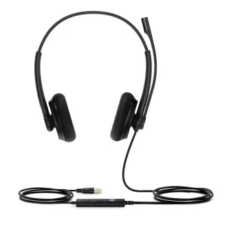 Yealink UH34 Lite Dual náhlavní souprava na obě uši s USB konektorem pro Teams Yealink UH34 Lite Dual náhlavní souprava na obě uši s USB konektorem pro Teams