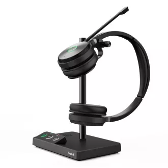 Yealink WH62 Dual DECT základna s náhlavní soupravou na obě uši Yealink WH62 Dual DECT základna s náhlavní soupravou na obě uši