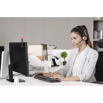 Yealink WH62 Dual DECT základna s náhlavní soupravou na obě uši Yealink WH62 Dual DECT základna s náhlavní soupravou na obě uši