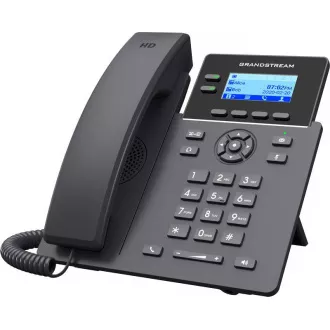 Grandstream GRP2602P SIP telefon, 2,21" LCD podsv. displej, 4 SIP účty, 2x100Mbit port, PoE Grandstream GRP2602P SIP telefon, 2,21" LCD podsv. displej, 4 SIP účty, 2x100Mbit port, PoE