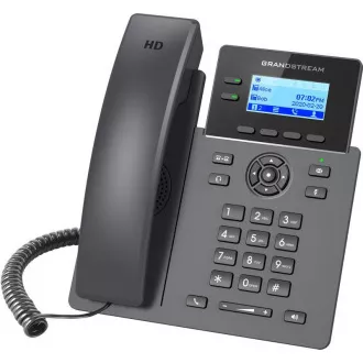 Grandstream GRP2602P SIP telefon, 2,21" LCD podsv. displej, 4 SIP účty, 2x100Mbit port, PoE Grandstream GRP2602P SIP telefon, 2,21" LCD podsv. displej, 4 SIP účty, 2x100Mbit port, PoE