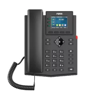 Fanvil X303G SIP telefon, 2,4"bar.disp., 4SIP, dual Gbit, PoE Fanvil X303G SIP telefon, 2,4"bar.disp., 4SIP, dual Gbit, PoE