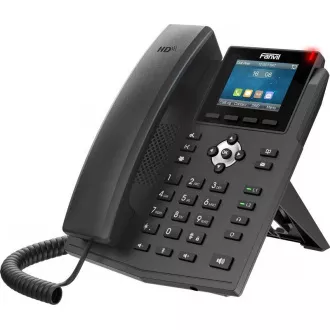 Fanvil X3SG SIP telefon, 2,8"bar.disp., 4SIP, dual Gbit, PoE Fanvil X3SG SIP telefon, 2,8"bar.disp., 4SIP, dual Gbit, PoE