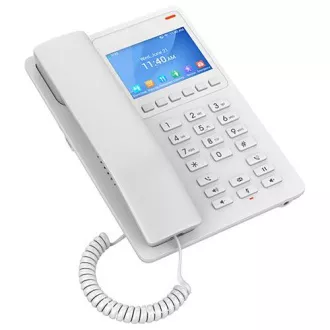 Grandstream GHP630 SIP hotelový telefon s displejem, bílý Grandstream GHP630 SIP hotelový telefon s displejem, bílý