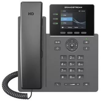 Grandstream GRP2611G SIP telefon, 3 účty, PoE, 12BLF klíčů, gigabit port