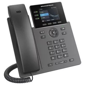 Grandstream GRP2611G SIP telefon, 3 účty, PoE, 12BLF klíčů, gigabit port