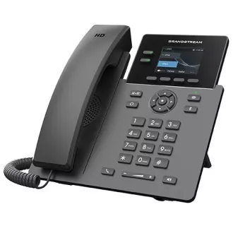 Grandstream GRP2610P SIP telefon, 2 linky, 8 VPK, barevný LCD, 2 SIP účty, PoE