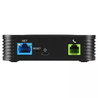 Grandstream HT801 V2 (ATA), 1x FXS, 1x SIP účet, 1x LAN, 3cestná audio konf., auto-provisioning