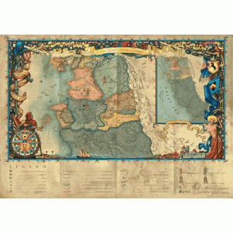 GLO GAMING PUZZLE: THE WITCHER 3 NORTHERN KINGDOMS
