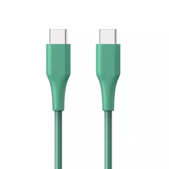 ER POWER kabel USB-C/C GRS 60W 120cm zelený