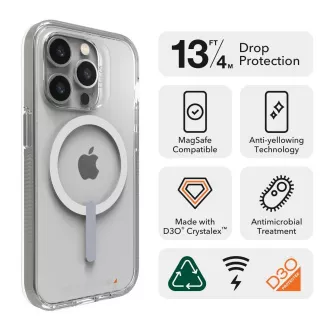 ZAGG GEAR4 Crystal Palace Snap kryt iPhone 14 Pro průhledný