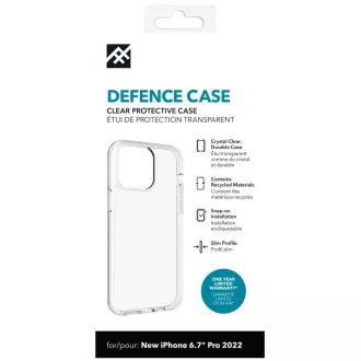 ZAGG Kryt Defence iPhone 14 Pro Max průhledný