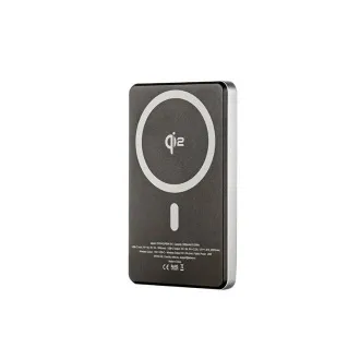 ER POWER Qi2 Dual PowerBank 5000mAh with USB-C - Space Gray