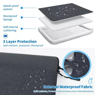Seine Scene Taška na notebook Seine Scene Valence 13,6'' - černá