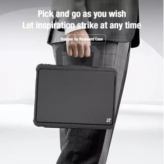 Nillkin Bumper GO Keyboard Case (Backlit Version) pro iPad Pro 11 2024 Black Nillkin Bumper GO Keyboard Case (Backlit Version) pro iPad Pro 11 2024 Black