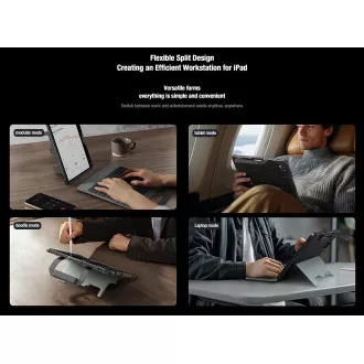 Nillkin Bumper GO Keyboard Case (Backlit Version) pro iPad Pro 11 2024 Black Nillkin Bumper GO Keyboard Case (Backlit Version) pro iPad Pro 11 2024 Black
