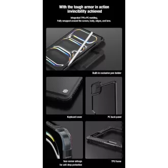 Nillkin Bumper GO Keyboard Case (Backlit Version) pro iPad Pro 11 2024 Black Nillkin Bumper GO Keyboard Case (Backlit Version) pro iPad Pro 11 2024 Black