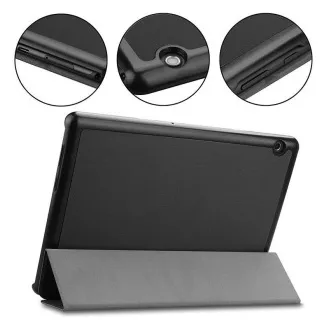 Tactical Book Tri Fold Pouzdro pro iPad 11 2025/10.9 2022 Black