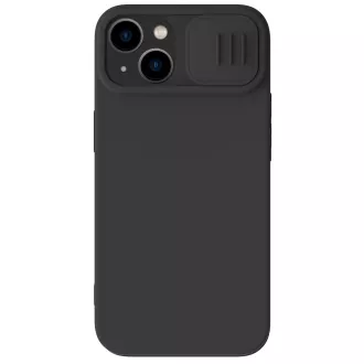 Nillkin CamShield Silky Magnetic Silikonový Kryt pro Apple iPhone 14 Black Nillkin CamShield Silky Magnetic Silikonový Kryt pro Apple iPhone 14 Black