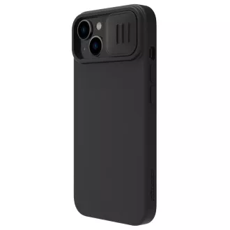 Nillkin CamShield Silky Magnetic Silikonový Kryt pro Apple iPhone 14 Black Nillkin CamShield Silky Magnetic Silikonový Kryt pro Apple iPhone 14 Black