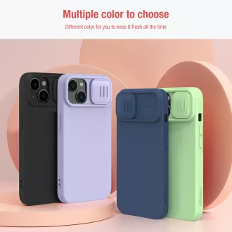 Nillkin CamShield Silky Magnetic Silikonový Kryt pro Apple iPhone 14 Black Nillkin CamShield Silky Magnetic Silikonový Kryt pro Apple iPhone 14 Black