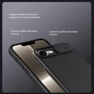 Nillkin CamShield PRO Zadní Kryt pro Apple iPhone 16e/17e Black