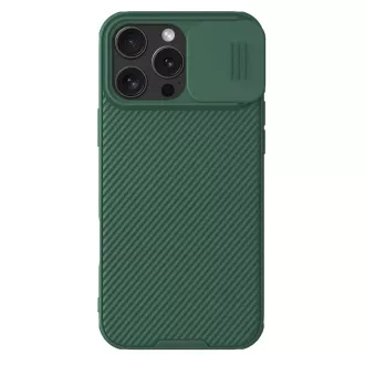 Nillkin CamShield PRO Magnetic Zadní Kryt pro Apple iPhone 16 Pro Max Dark Green Nillkin CamShield PRO Magnetic Zadní Kryt pro Apple iPhone 16 Pro Max Dark Green