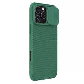 Nillkin CamShield PRO Magnetic Zadní Kryt pro Apple iPhone 16 Pro Max Dark Green Nillkin CamShield PRO Magnetic Zadní Kryt pro Apple iPhone 16 Pro Max Dark Green