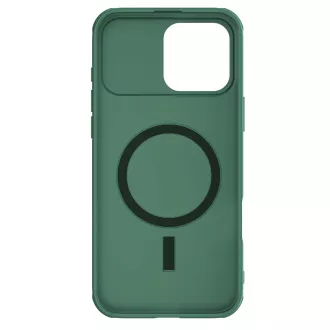 Nillkin CamShield PRO Magnetic Zadní Kryt pro Apple iPhone 16 Pro Max Dark Green Nillkin CamShield PRO Magnetic Zadní Kryt pro Apple iPhone 16 Pro Max Dark Green