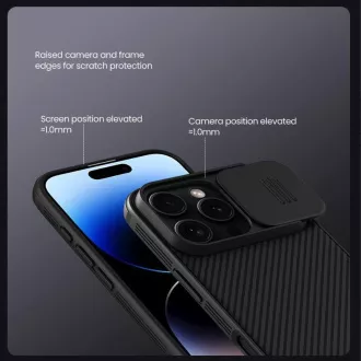 Nillkin CamShield PRO Zadní Kryt pro Apple iPhone 16 Pro Max Dark Green Nillkin CamShield PRO Zadní Kryt pro Apple iPhone 16 Pro Max Dark Green