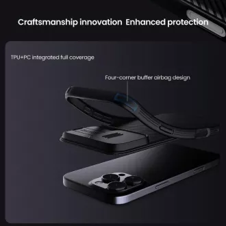 Nillkin CamShield PRO Zadní Kryt pro Apple iPhone 16 Pro Max Dark Green Nillkin CamShield PRO Zadní Kryt pro Apple iPhone 16 Pro Max Dark Green