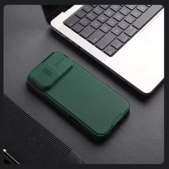 Nillkin CamShield PRO Zadní Kryt pro Apple iPhone 16 Pro Max Dark Green Nillkin CamShield PRO Zadní Kryt pro Apple iPhone 16 Pro Max Dark Green