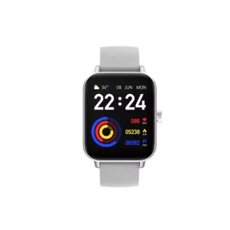 CARNEO Versa HR+/Silver/Sport Band/White
