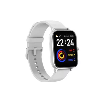 CARNEO Versa HR+/Silver/Sport Band/White