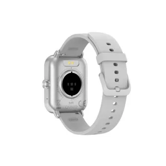 CARNEO Versa HR+/Silver/Sport Band/White