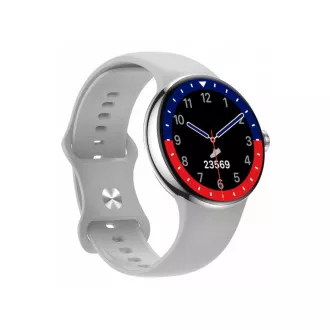 CARNEO Matrixx HR+/45mm/Silver/Sport Band/Silver