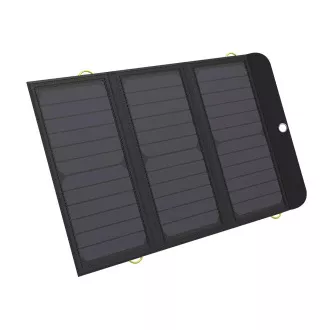 Sandberg Solar Charger 21W 2xUSB+USB-C, solární nabíječka, černá - Použité Sandberg Solar Charger 21W 2xUSB+USB-C, solární nabíječka, černá - Použité