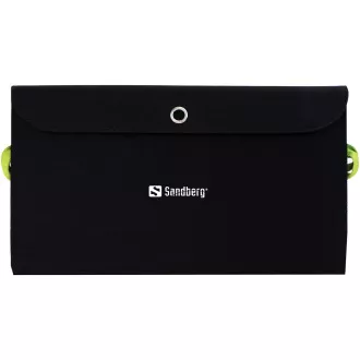 Sandberg Solar Charger 21W 2xUSB+USB-C, solární nabíječka, černá - Použité Sandberg Solar Charger 21W 2xUSB+USB-C, solární nabíječka, černá - Použité