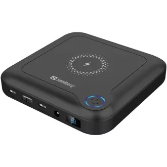 Sandberg All-in1 Laptop Powerbank 24000, černý Sandberg All-in1 Laptop Powerbank 24000, černý