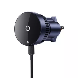 Baseus MagPro Magnetický Držák s Bezdrátovým Nabíjením 15W Black Baseus MagPro Magnetický Držák s Bezdrátovým Nabíjením 15W Black