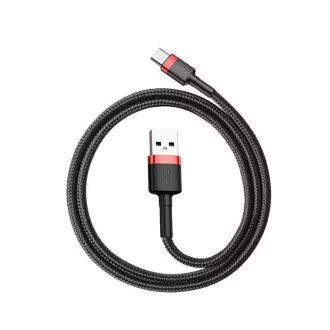 Baseus CATKLF-B91 Cafule Kabel USB-C 3A 1m Red/Black Baseus CATKLF-B91 Cafule Kabel USB-C 3A 1m Red/Black