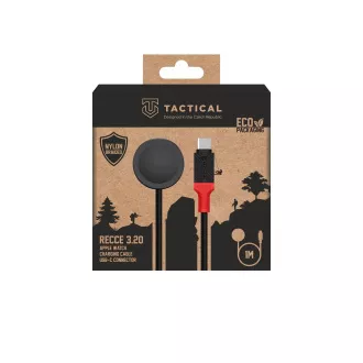 Tactical Recce 3:20 kabel pro Apple Watch Black/Red