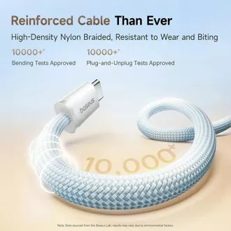 Baseus Dynamic 4 Pro Series Datový Kabel USB-C - USB-C 100W 1m Galaxy Blue
