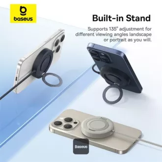Baseus bezdrátová nabíjecí magnetická podložka Simple Mini4 Qi2 15W zlatá Baseus bezdrátová nabíjecí magnetická podložka Simple Mini4 Qi2 15W zlatá