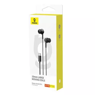 Baseus Encok CZ11/USB-C/Drát/Černá Baseus Encok CZ11/USB-C/Drát/Černá